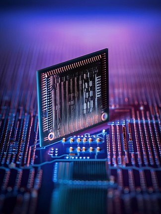 薄膜集成電路半導體芯片攝影的精湛導航