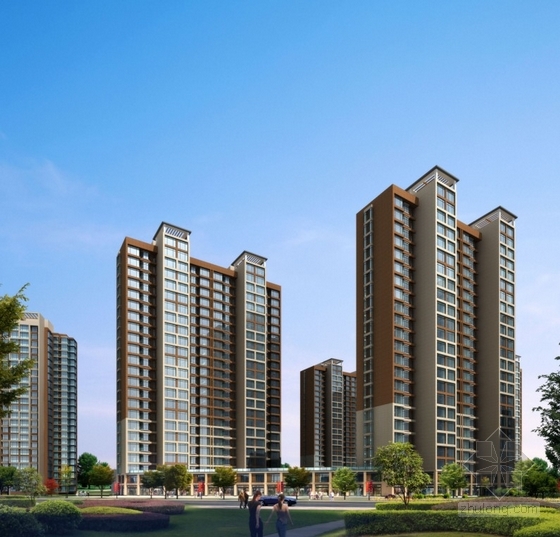 內蒙古現代風格住宅區規劃及單體設計方案文本